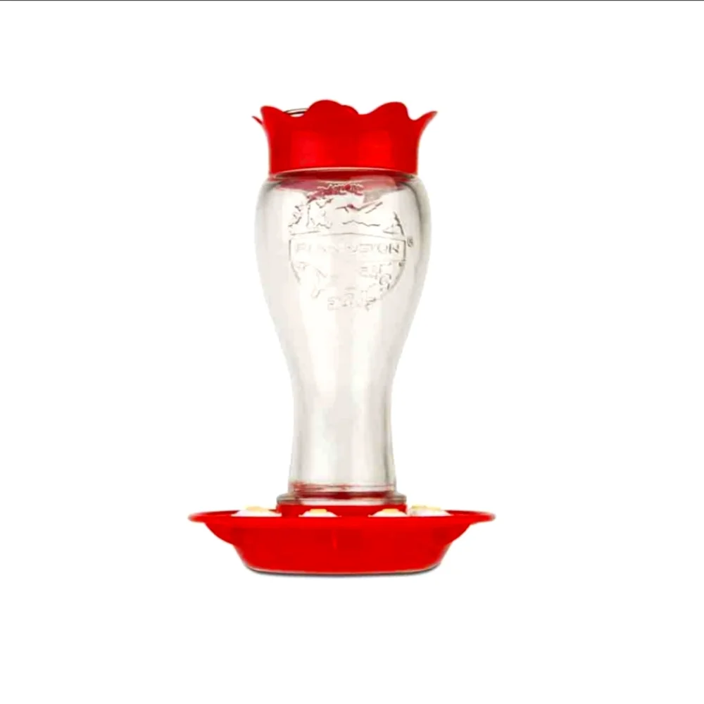 PENNINGTON 16 OZ. GLASS HUMMINGBIRD FEEDER - TOP RATED BEST SELLER☆ BNWT 1 LEFT!